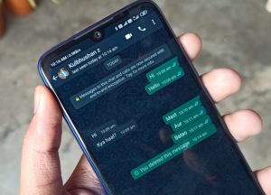 WhatsApp dark Mode