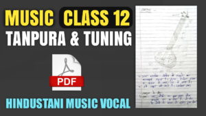 Tanpura Class 12 Hindi PDF Notes Download