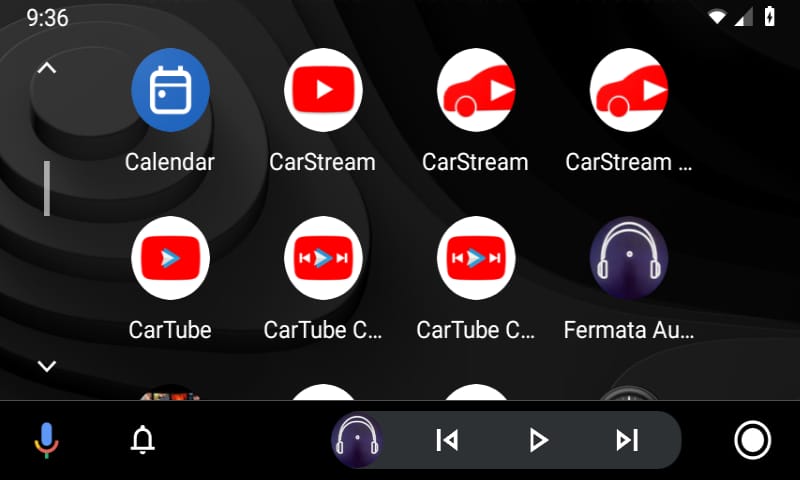 YouTube on Android Auto